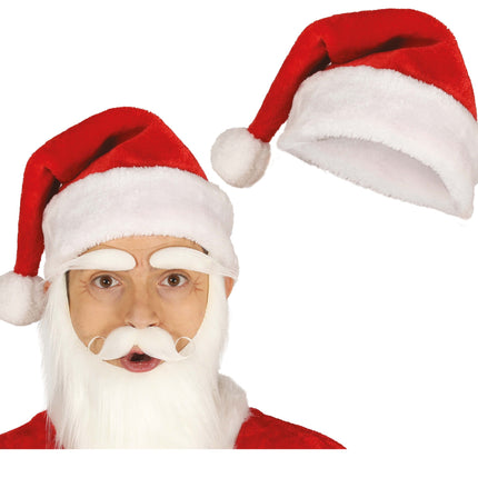 Cappello da Babbo Natale 44 cm