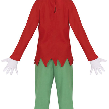 Costume da elfo di Natale Deluxe per bambino