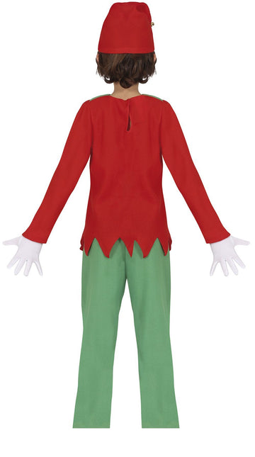 Costume da elfo di Natale Deluxe per bambino