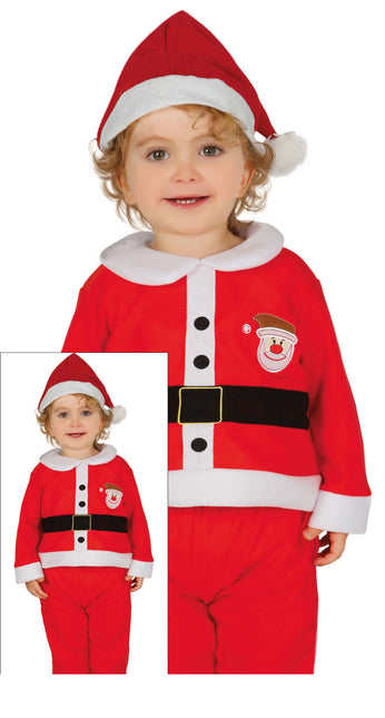 Il vestito da Babbo Natale del bambino