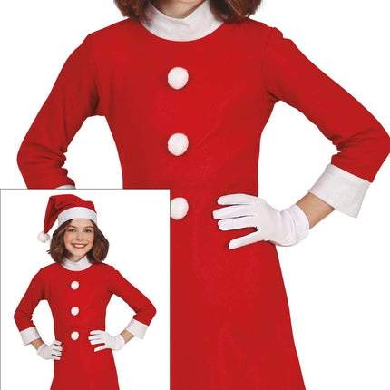 Vestito di Natale Bambino Babbo Natale 5/6 anni