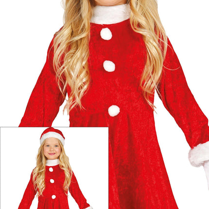 Vestito di Natale Babbo Natale Ragazza