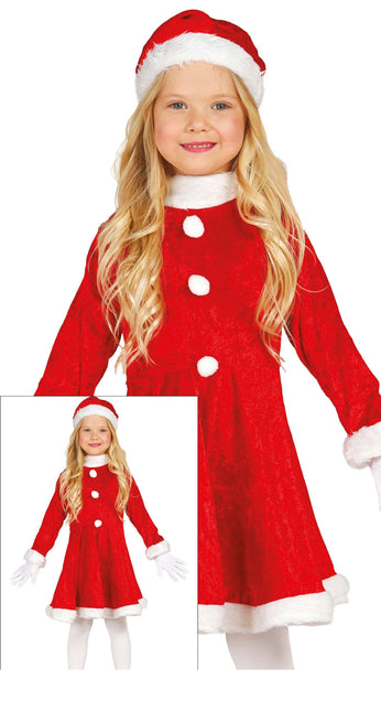 Vestito di Natale Babbo Natale Ragazza