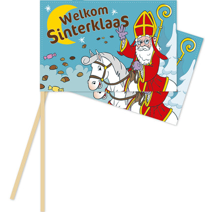 Bandiere sventolanti di Sinterklaas 10 pezzi