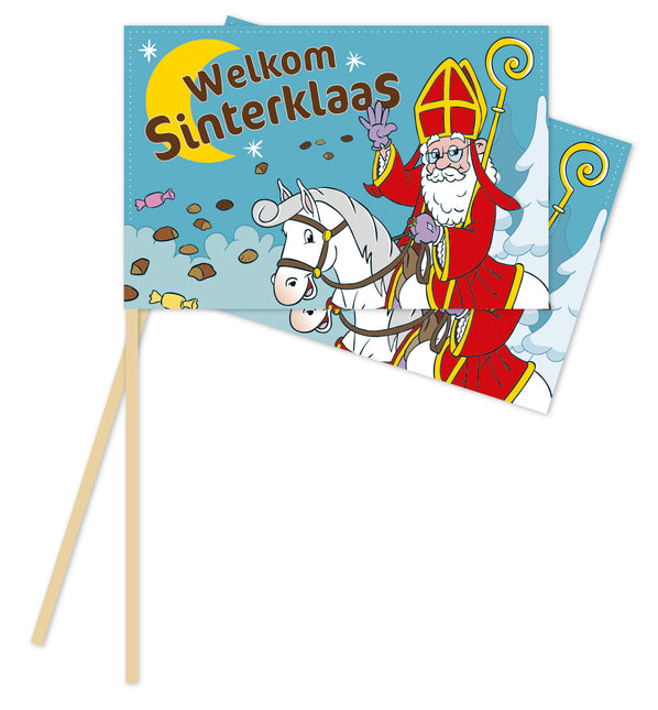 Bandiere sventolanti di Sinterklaas 10 pezzi