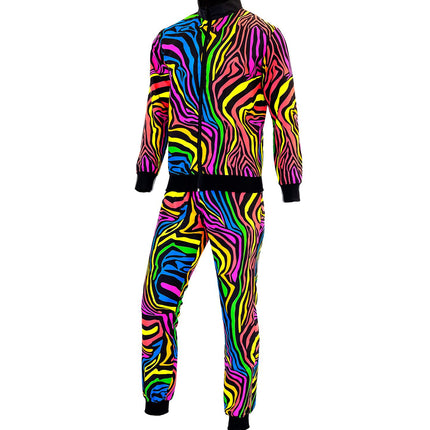 Tuta da ginnastica Costume Arcobaleno Neon