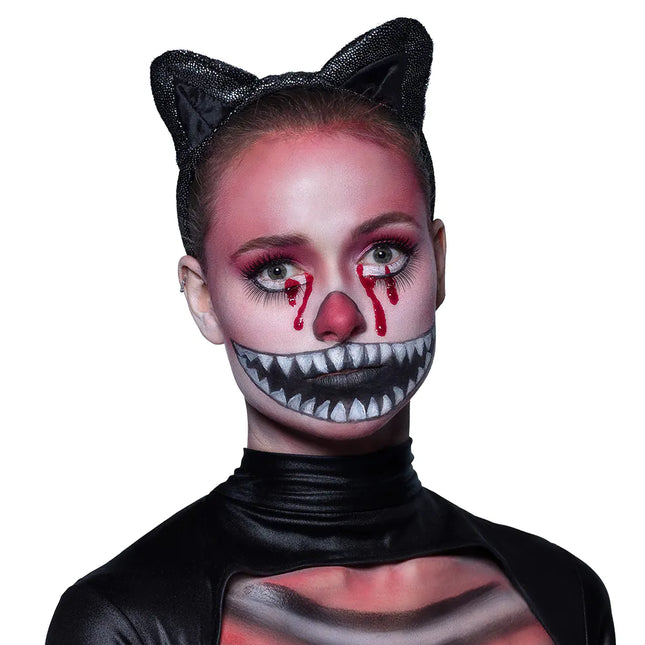 Set trucco Halloween Gatto 5 pezzi