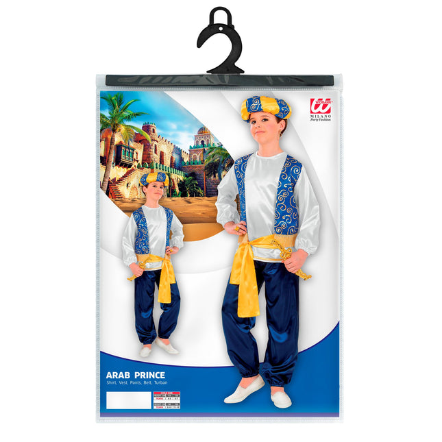 Costume da principe arabo bambino