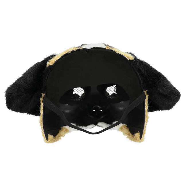 Maschera nera marrone Bernard Peluche