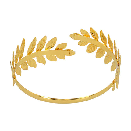 Bracciale d'oro a foglia