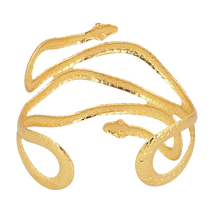 Bracciale d'oro Serpente