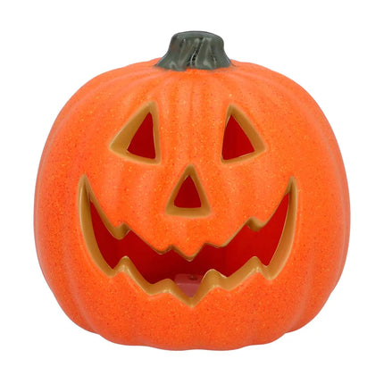 Zucca di Halloween arancione 20 cm