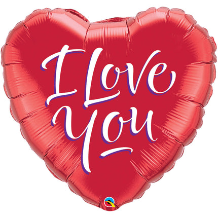 Palloncino I Love You - Cuore 46 cm