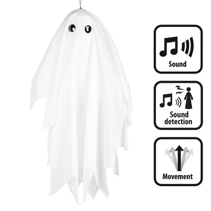 Bambola di Halloween che scuote il fantasma 48 cm