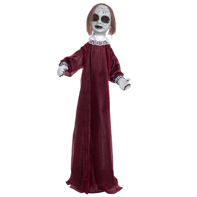 Bambola di Halloween che ride Dolly 90 cm