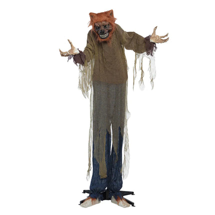 Bambola di Halloween Mean Wolf 1,6 m