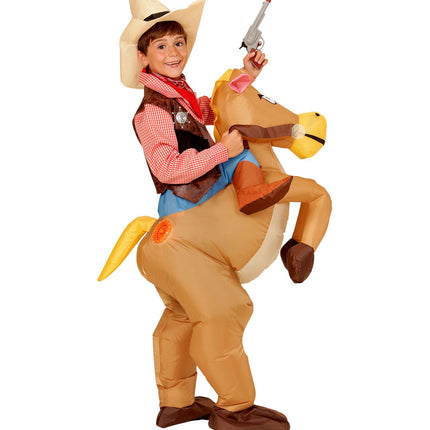 Costume da cavallo gonfiabile per bambino