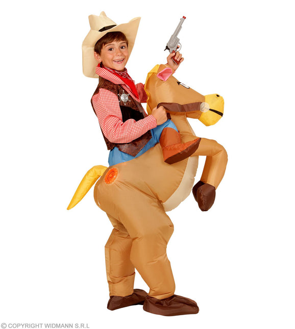 Costume da cavallo gonfiabile per bambino