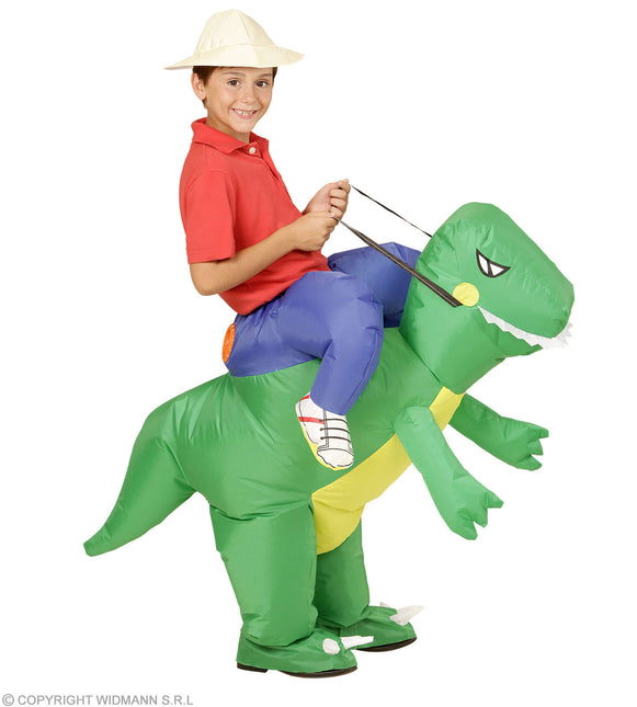 Costume da dinosauro gonfiabile per bambino