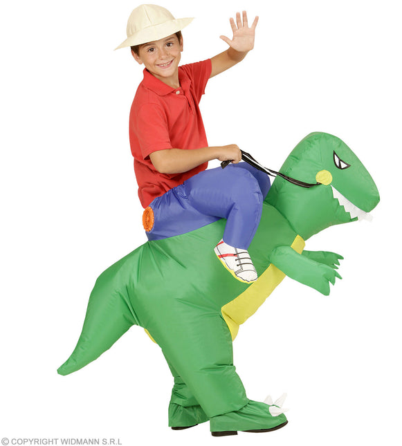 Costume da dinosauro gonfiabile per bambino