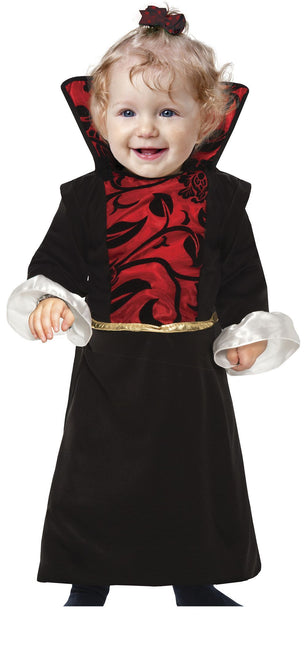 Costume di Halloween da vampiro rosso