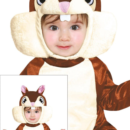 Costume da scoiattolo per bambino