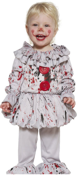 Costume di Halloween da clown per bambini