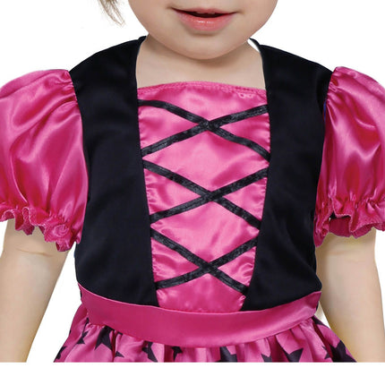 Costume di Halloween da strega per bambini