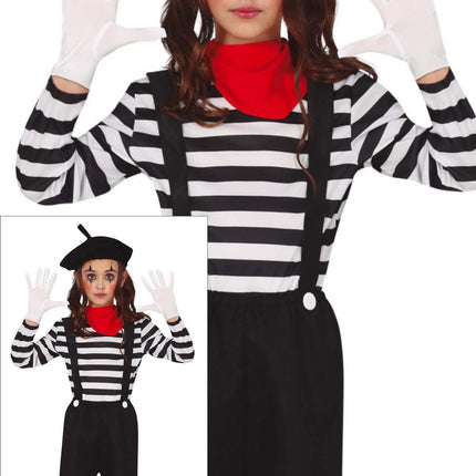 Costume da mimo bambino