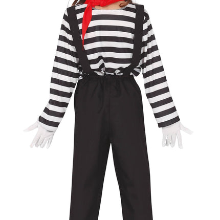 Costume da mimo bambino