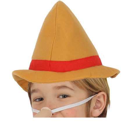 Costume da bambino con naso lungo