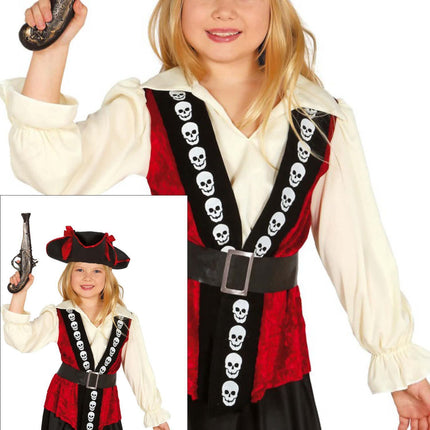 Vestito da pirata teschio bambino