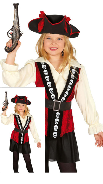 Vestito da pirata teschio bambino