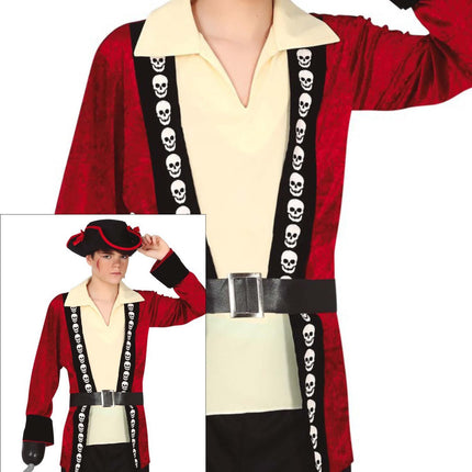 Costume da Teschio Pirata Ragazzi 14/16 anni