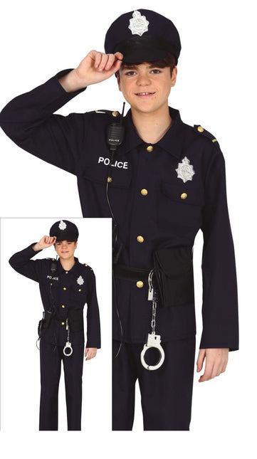 Costume da poliziotto bambino 14/16 anni