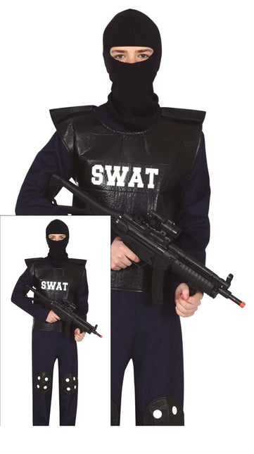 Costume da poliziotto Swat Bambino 14/16 anni