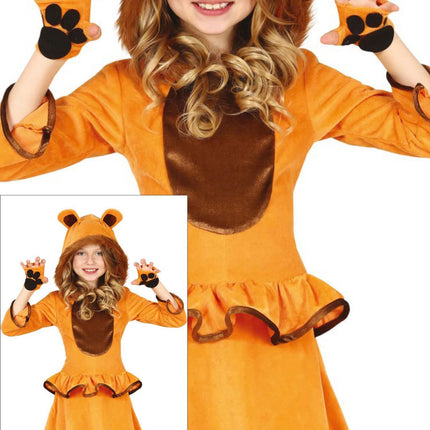 Costume da leonessa per bambina