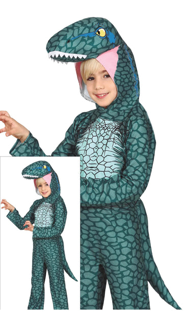 Costume da Dinosauro Bambino Verde