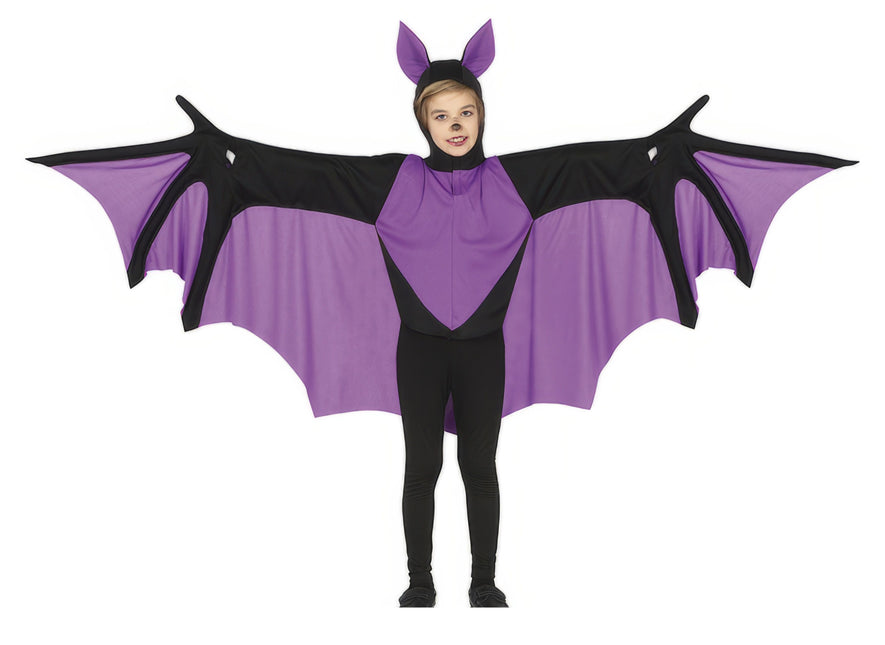 Costume da pipistrello bambino viola