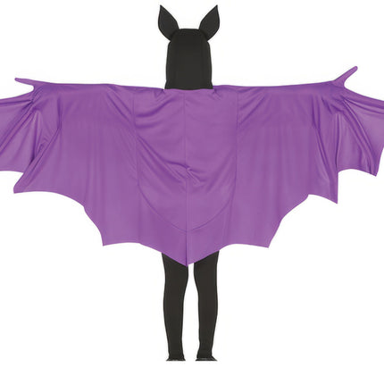 Costume da pipistrello bambino viola