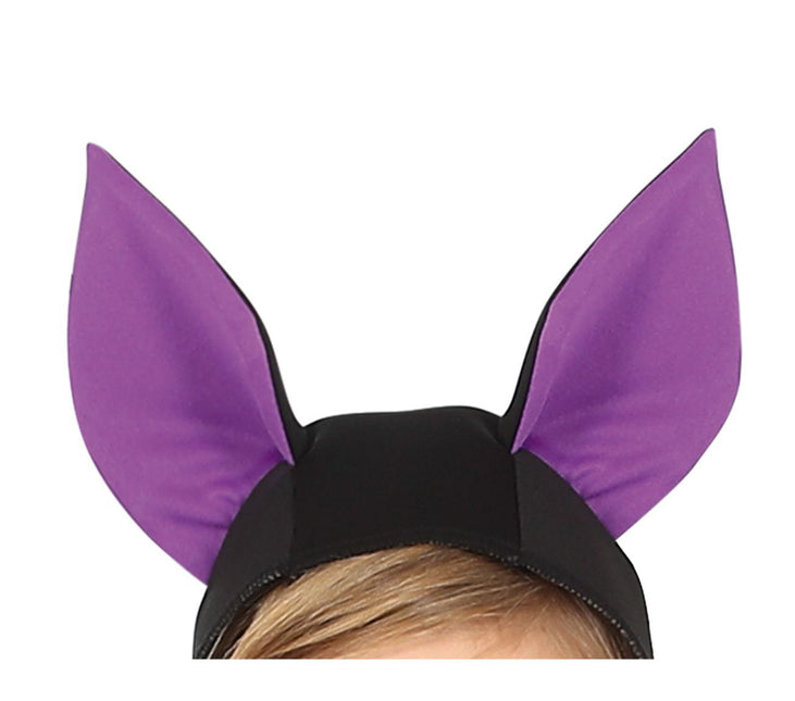 Costume da pipistrello bambino viola