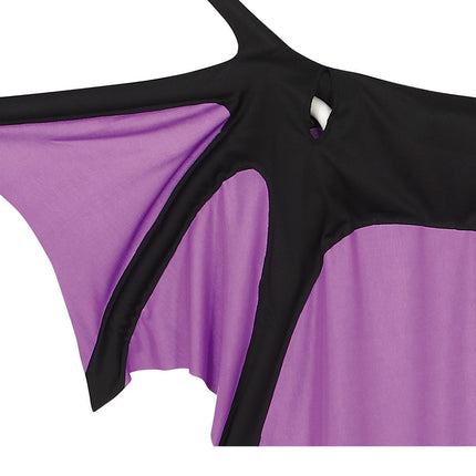 Costume da pipistrello bambino viola