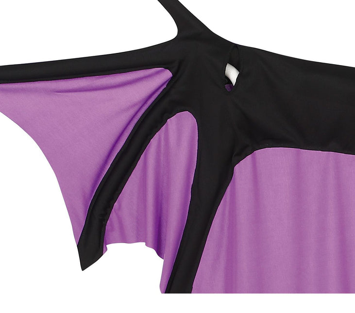 Costume da pipistrello bambino viola