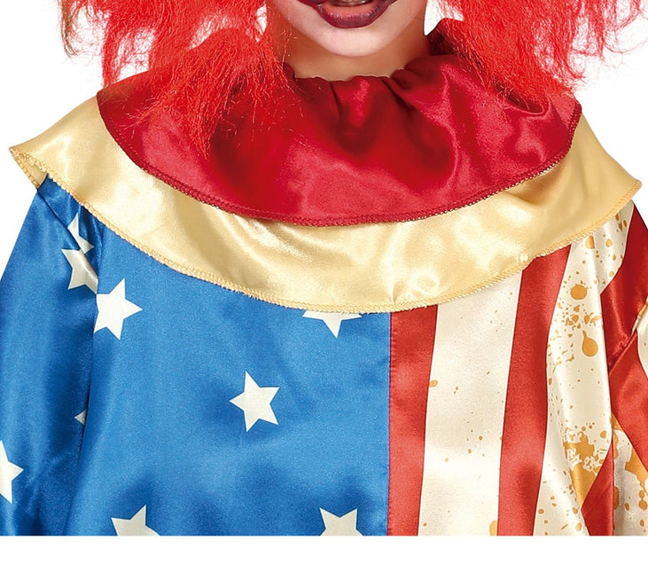 Costume di Halloween da clown dell'orrore per bambino