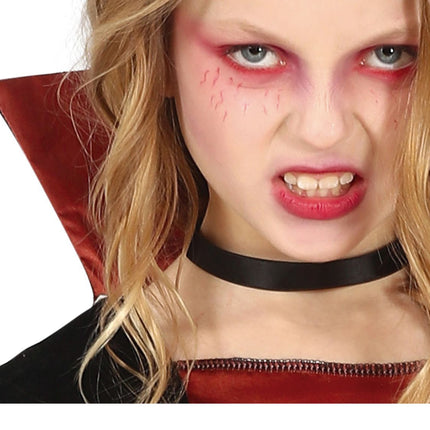 Costume di Halloween da vampiro per bambina