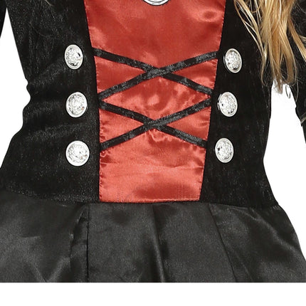 Costume di Halloween da vampiro per bambina