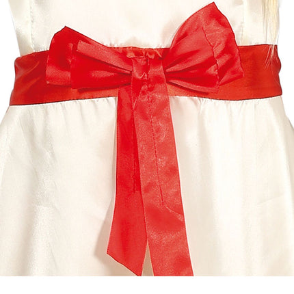 Annabelle Costume Halloween Ragazza Bianco