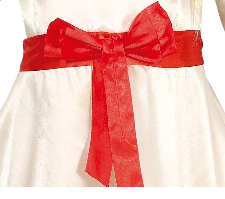 Annabelle Costume Halloween Ragazza Bianco