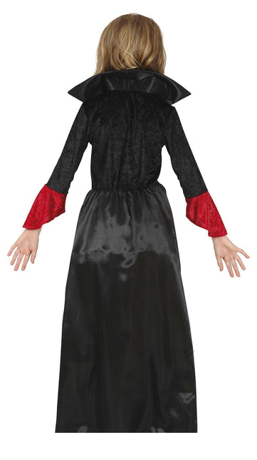 Costume da vampiro per Halloween da ragazza rosso