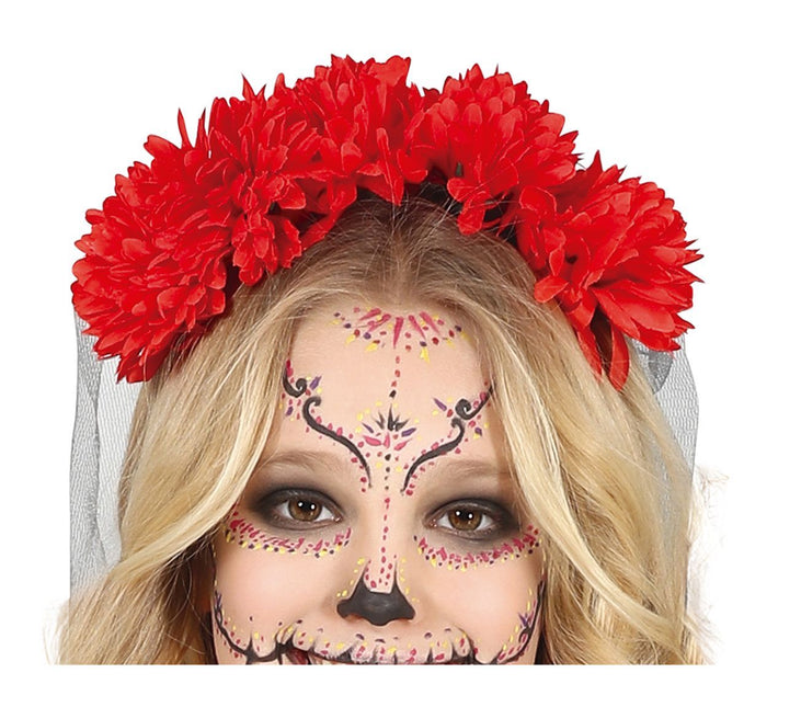 Costume Dia De Los Muertos Ragazza Fiore